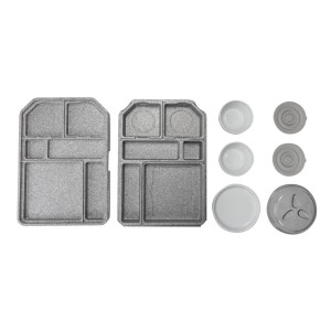 Piatto Tablotherm EPP con stoviglie - Cambro - Fourniresto
