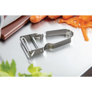 Ultra Fast Stainless Steel Peeler - Vogue - Fourniresto