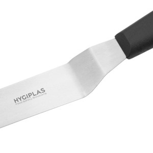 Coltello spatola piegato in acciaio inossidabile 190mm - Hygiplas - Fourniresto