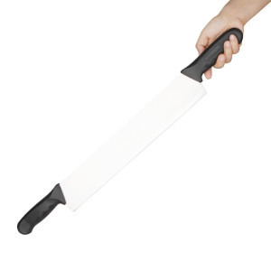 Coltello per formaggio in acciaio inox a 2 mani 380 mm - Vogue - Fourniresto