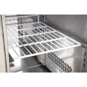 Sottobase Refrigerato Positivo GN 1/1 Serie U 3 porte 317L - Polar - Fourniresto