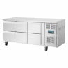 Tavolo Refrigerato GN 1/1 Ventilato 6 Cassetti Serie U 465L - Polar - Fourniresto