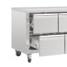 Refrigerated Table Gn 1/1 Ventilated 8 Drawers Series U - 616 L - Polar