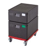 Base con ruote per contenitori in EPP formato pasticcere Gobox - Cambro - Fourniresto