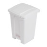 Cestino per la cucina con pedale bianco 45L - Jantex - Fourniresto