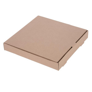 Kraft Pizza Boxes 30cm - Pack of 100 - Fiesta Green - Fourniresto