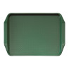 Vassoio rettangolare verde con maniglie in polipropilene Fast Food 430mm - Cambro - Fourniresto