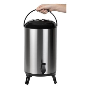Distributore di Bevande in Acciaio Inox - 14L - Olympia