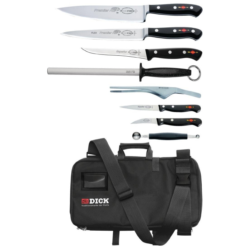 Set of 8 Knives with Case - Dick