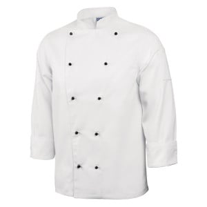 Veste De Cuisine Mixte Chicago Manches Longues Blanche Taille M - Whites Chefs Clothing - Fourniresto