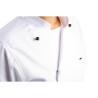 Giacca da cucina unisex Chicago a maniche corte bianca taglia S - Whites Chefs Clothing - Fourniresto