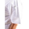 Giacca da cucina unisex Chicago a maniche corte bianca taglia XL - Abbigliamento per chef Whites - Fourniresto