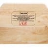 Sedia Alta In Legno Finitura Naturale - Bolero - Fourniresto