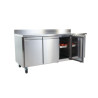 Tavolo refrigerato con schienale 3 ante - 417 L - Polar - Fourniresto