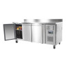 Tavolo refrigerato con schienale 3 ante - 417 L - Polar - Fourniresto