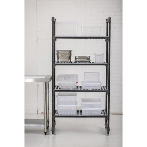 4-Shelf Open Grid Unit - W 915 x D 610mm - Cambro