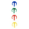Manica Clipex con Clip Codice Colore - L 1370mm - Jantex