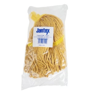 Testa di scopa straccio Bio Fresh gialla - Jantex - Fourniresto