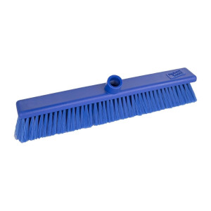 Soft Broom 457mm Blue - Jantex - Fourniresto