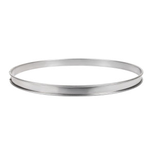 Cerchio Per Crostata in Acciaio Inox - Ø 280 mm - Matfer