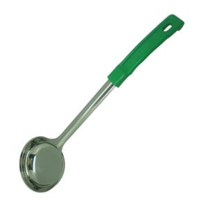 Mestolo Pieno in Acciaio Inox Verde -120ml - FourniResto