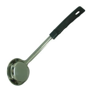 Mestolo Pieno in Acciaio Inox Nero - 178ml - FourniResto