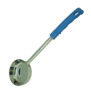 Mestolo Pieno in Acciaio Inox Blu - 237ml - FourniResto