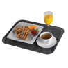 Smooth Laminate Capri Anthracite Tray 430mm - Cambro - Fourniresto