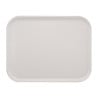 America 460x360mm speckled grey polyester serving tray - Roltex - Fourniresto