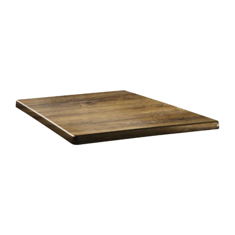 Plateau De Table Carré Classic Line Atacama Cherry - 600 x 600mm - Topalit