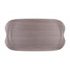 Vassoio da servizio Wave 43x23cm in legno grigio venato - Roltex - Fourniresto