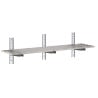 Mensola da Parete Forata in Acciaio Inox - L 1800 x 400mm - Gastro M
