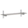 Mensola da Parete Forata in Acciaio Inox - L 1800 x 400mm - Gastro M