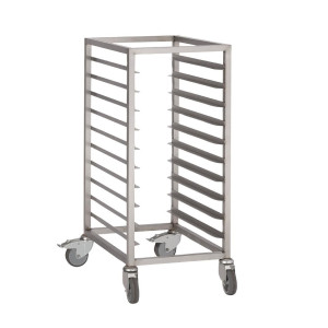 Carrello scorrevole in acciaio inossidabile GN 1/1-10 livelli - Gastro M