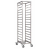 Carrello scorrevole in acciaio inossidabile GN 1/1-18 livelli - Gastro M