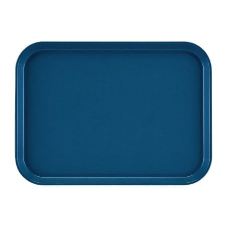 Plateau Rectangulaire Antidérapant en Fibre de Verre EpicTread Bleu 350mm - Cambro - Fourniresto