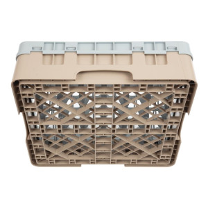 Scaffale per bicchieri 49 scomparti Camrack beige - L 500 x P 500mm - Cambro