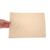 Unbleached Compostable Greaseproof Paper - W 380 x L 275mm - Pack of 500 - Vegware