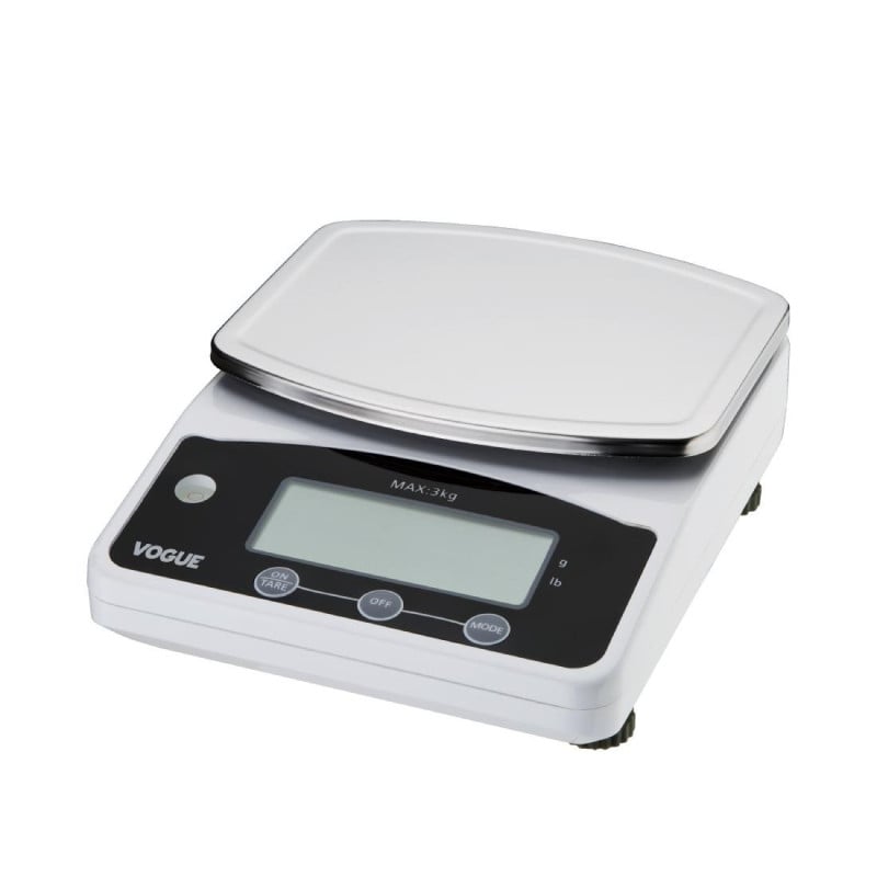 Bilancia Elettronica a Piattaforma - 3 kg - FourniResto - Fourniresto