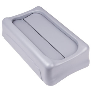 Coperchio Basculante Grigio per Rifiuti Vari in Plastica - Rubbermaid