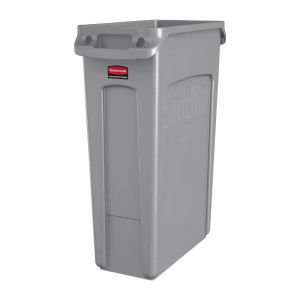 Contenitore Grigio Slim Jim - 87L - Rubbermaid