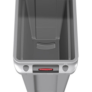 Contenitore Grigio Slim Jim - 87L - Rubbermaid