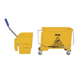 Secchio Strizzatore Giallo - 20 L - Jantex - Fourniresto