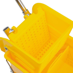 Secchio Strizzatore Giallo - 20 L - Jantex - Fourniresto