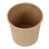 Ciotole per Zuppa Kraft Riciclabili per Microonde 350ml - Confezione da 500 - Colpac