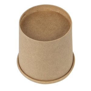 Ciotole per Zuppa Kraft Riciclabili per Microonde 350ml - Confezione da 500 - Colpac