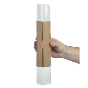 Sacchetti Baguette Kraft Riciclabili Clasp Clip - Lotto di 500 - Colpac