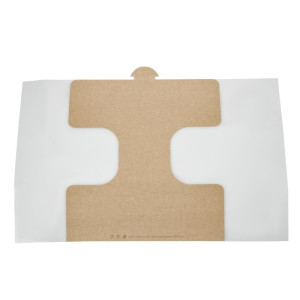Sacchetti Baguette Kraft Riciclabili Clasp Clip - Lotto di 500 - Colpac