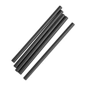 Paper Smoothie Straws - Black - L 210mm - Pack of 250 - Fiesta Green