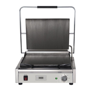 Grill a Contatto Semplice Liscio/Liscio - Grande Superficie - Buffalo